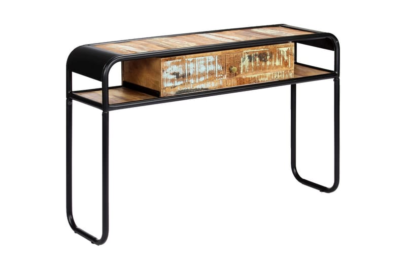 Konsolbord 118x30x75 cm massivt återvunnet trä - Brun - Hallbord - Konsolbord & sidobord