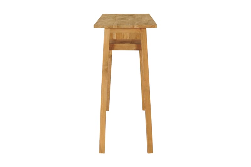 Konsolbord 120x35x75 cm massiv teak - Brun - Möbler - Bord & matgrupper - Avlastningsbord - Konsolbord & sidobord