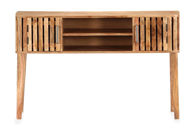 Konsolbord 120x35x76 cm massivt akaciaträ - Brun - Hallbord - Konsolbord & sidobord