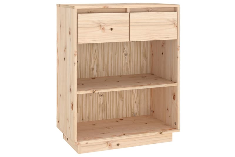 Konsolbord 60x34x75 cm massiv furu - Brun - Möbler - Bord & matgrupper - Avlastningsbord - Konsolbord & sidobord