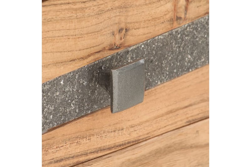 Konsolbord 90x30x75 cm massivt akaciaträ - Brun - Möbler - Bord & matgrupper - Avlastningsbord - Konsolbord & sidobord