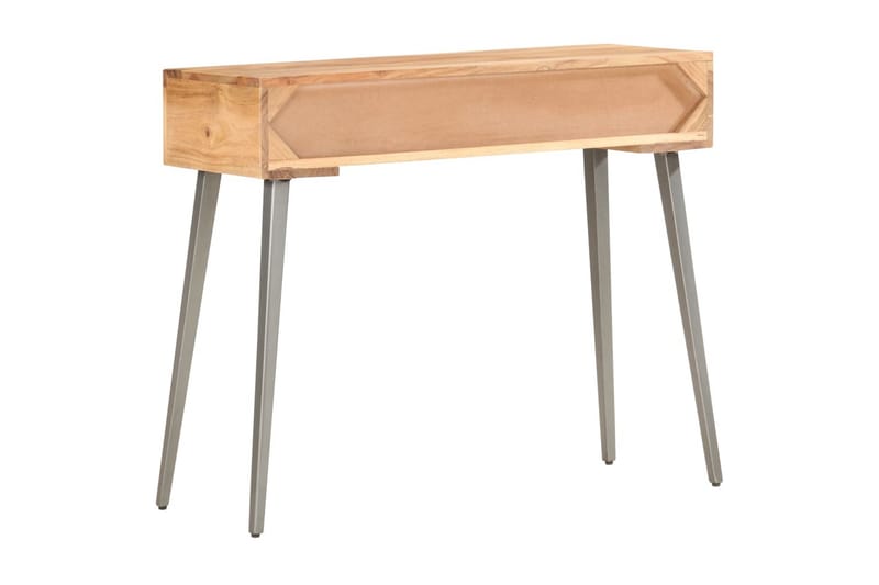 Konsolbord 90x30x75 cm massivt akaciaträ - Brun - Möbler - Bord & matgrupper - Avlastningsbord - Konsolbord & sidobord
