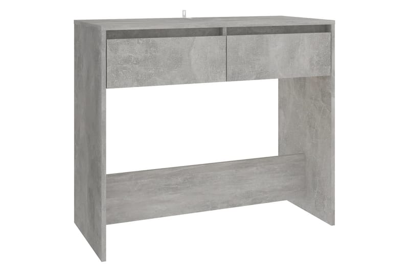 Konsolbord betonggrå 89x41x76,5 cm stål - Grå - Möbler - Bord & matgrupper - Avlastningsbord - Konsolbord & sidobord