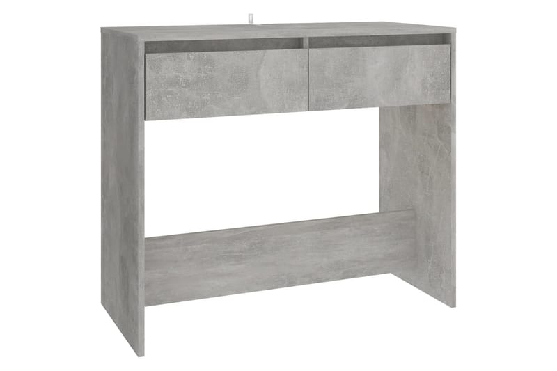 Konsolbord betonggrå 89x41x76,5 cm stål - Grå - Hallbord - Konsolbord & sidobord
