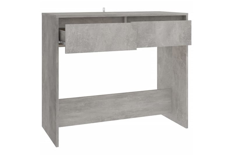 Konsolbord betonggrå 89x41x76,5 cm stål - Grå - Möbler - Bord & matgrupper - Avlastningsbord - Konsolbord & sidobord