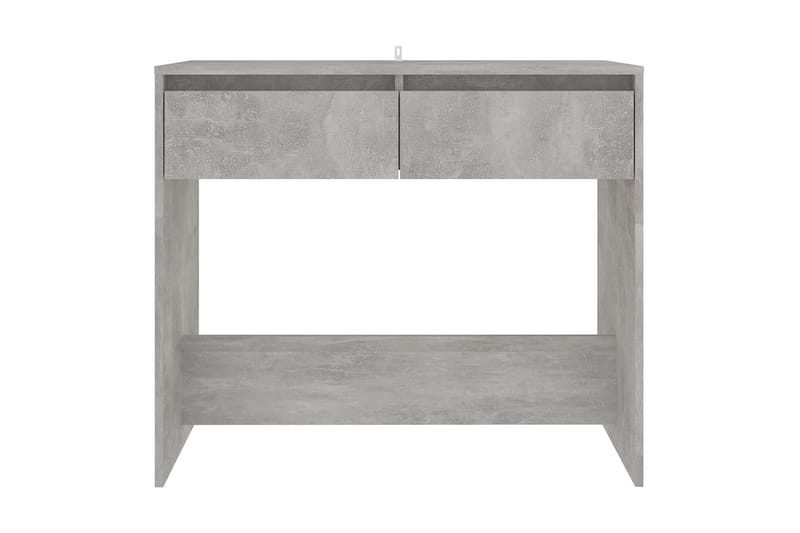 Konsolbord betonggrå 89x41x76,5 cm stål - Grå - Möbler - Bord & matgrupper - Avlastningsbord - Konsolbord & sidobord