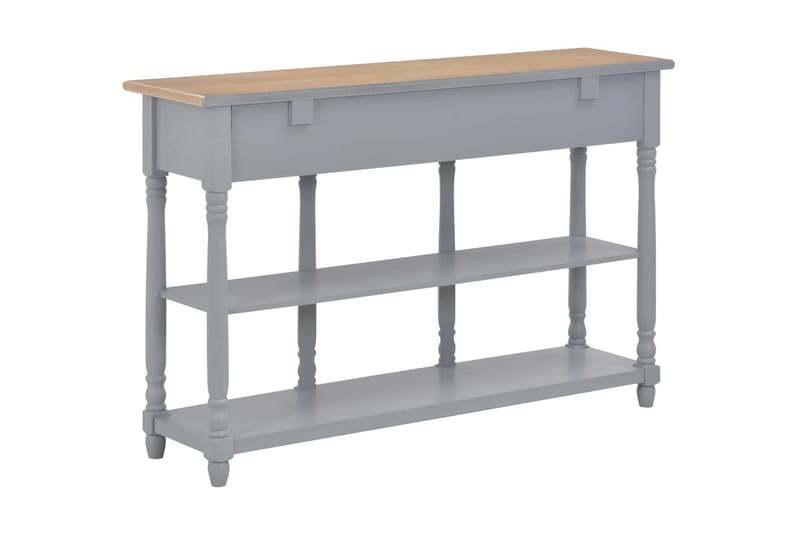 Konsolbord grå 120x30x76 cm MDF - Grå - Möbler - Bord & matgrupper - Avlastningsbord - Konsolbord & sidobord