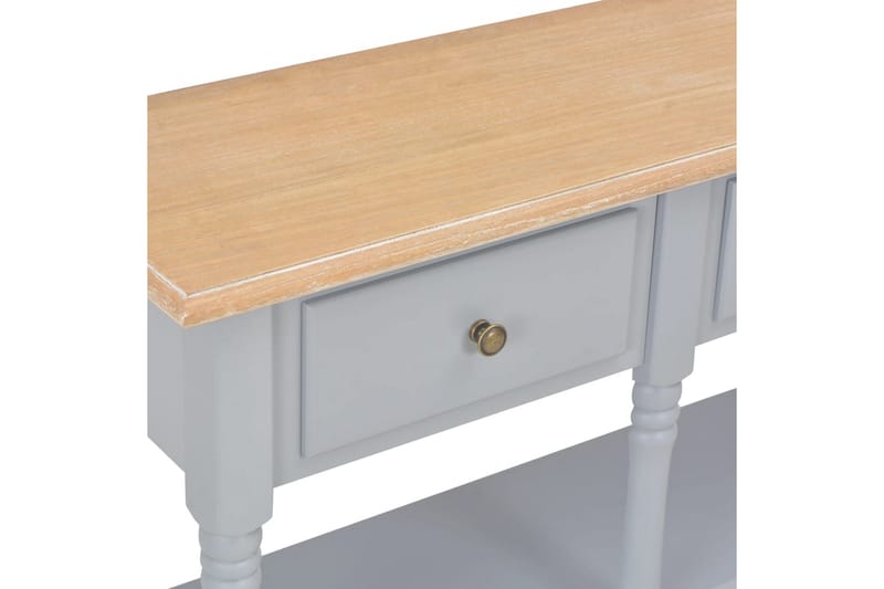 Konsolbord grå 120x30x76 cm MDF - Grå - Möbler - Bord & matgrupper - Avlastningsbord - Konsolbord & sidobord