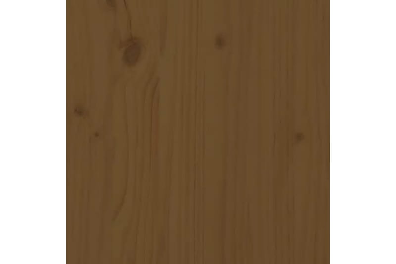 Konsolbord honungsbrun 60x34x75 cm massiv furu - Brun - Hallbord - Konsolbord & sidobord