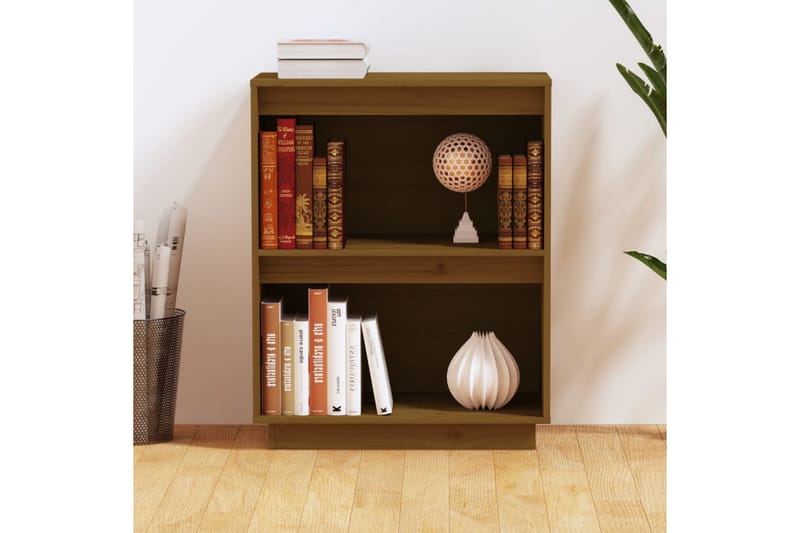 Konsolbord honungsbrun 60x34x75 cm massiv furu - Brun - Möbler - Bord & matgrupper - Avlastningsbord - Konsolbord & sidobord