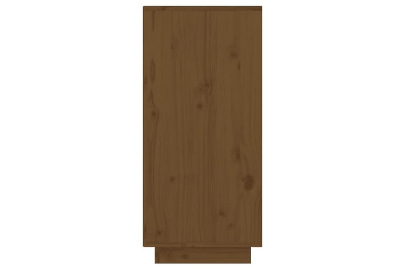 Konsolbord honungsbrun 60x34x75 cm massiv furu - Brun - Hallbord - Konsolbord & sidobord