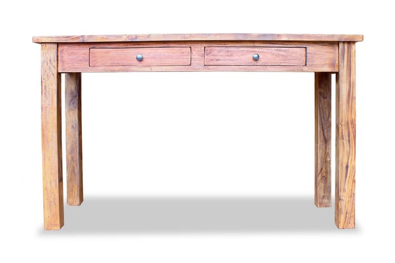 Konsolbord i massivt återvunnet trä 123x42x75 cm - Brun - Hallbord - Konsolbord & sidobord