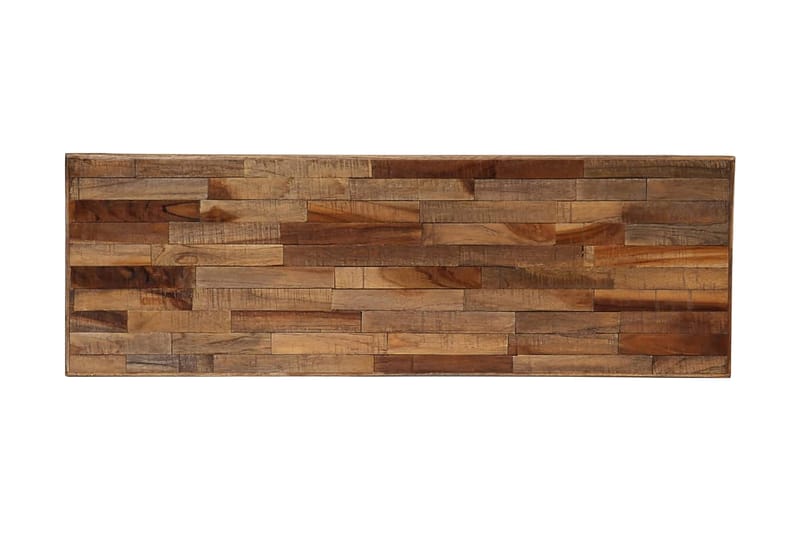 Konsolbord massivt återvunnet teakträ 90x30x76 cm - Brun - Möbler - Bord & matgrupper - Avlastningsbord - Konsolbord & sidobord