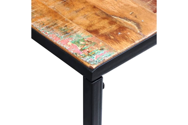 Konsolbord massivt återvunnet trä 110x35x76 cm - Flerfärgad - Möbler - Bord & matgrupper - Avlastningsbord - Konsolbord & sidobord
