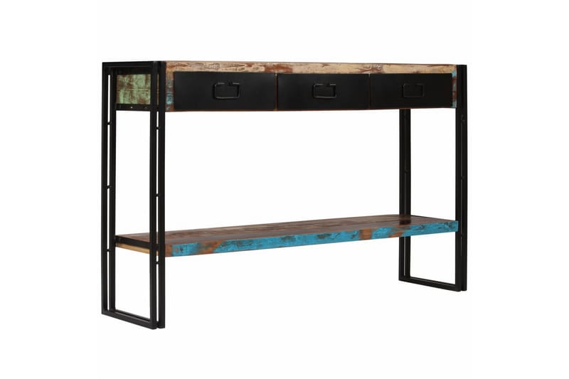 Konsolbord massivt återvunnet trä 120x30x76 cm - Brun - Hallbord - Konsolbord & sidobord