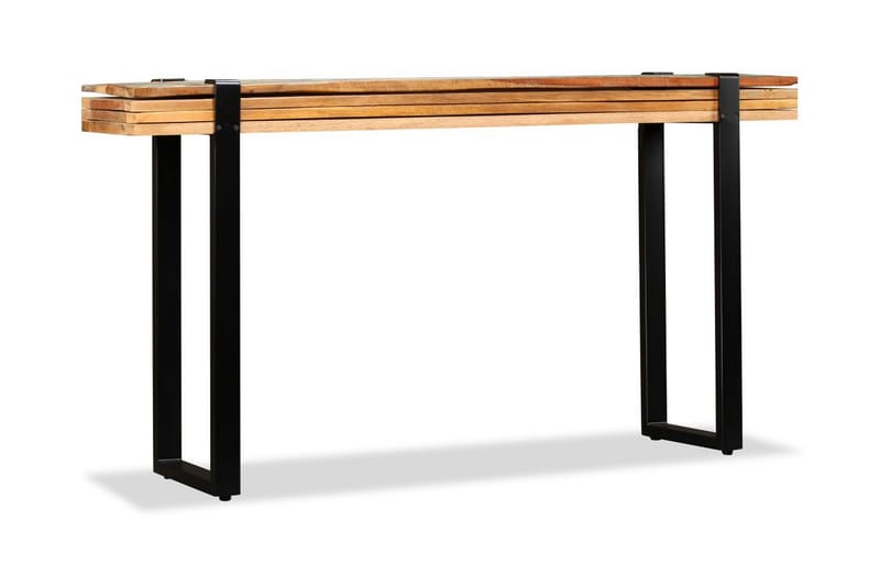 Konsolbord massivt återvunnet trä justerbar - Flerfärgad - Möbler - Bord & matgrupper - Avlastningsbord - Konsolbord & sidobord