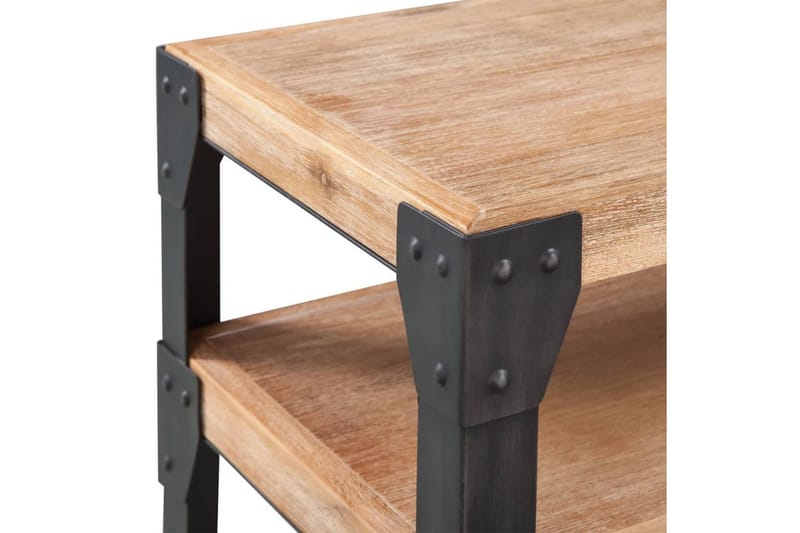 Konsolbord massivt akaciaträ 120x40x85 cm - Brun - Möbler - Bord & matgrupper - Avlastningsbord - Konsolbord & sidobord