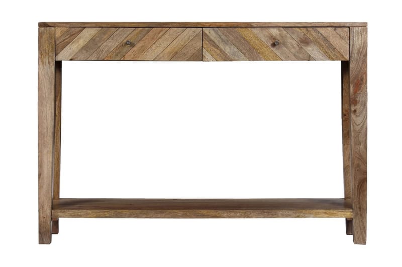 Konsolbord massivt mangoträ 118x30x80 cm - Brun - Hallbord - Konsolbord & sidobord