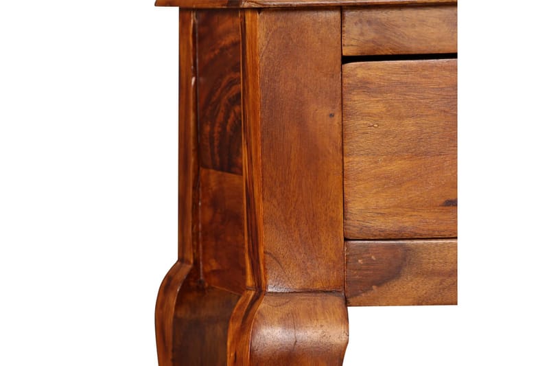 Konsolbord massivt sheshamträ 90x32x76 cm - Brun - Hallbord - Konsolbord & sidobord
