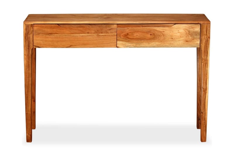 Konsolbord massivt trä 118x30x80 cm - Brun - Konsolbord & sidobord - Hallbord