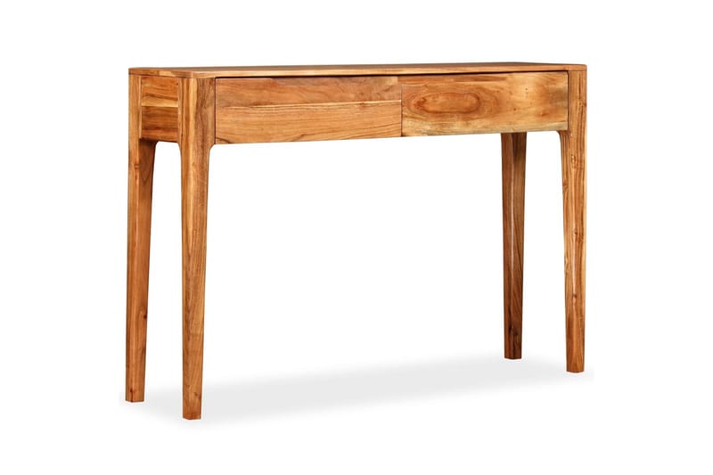 Konsolbord massivt trä 118x30x80 cm - Brun - Hallbord - Konsolbord & sidobord