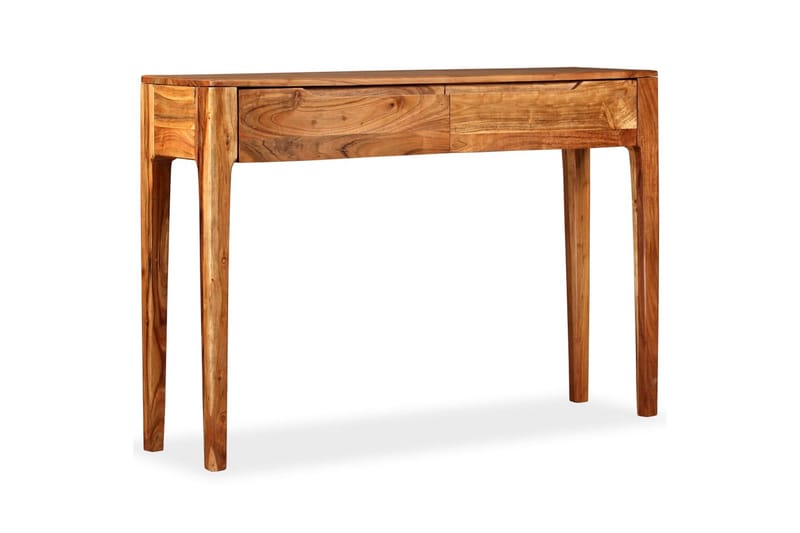 Konsolbord massivt trä 118x30x80 cm - Brun - Hallbord - Konsolbord & sidobord
