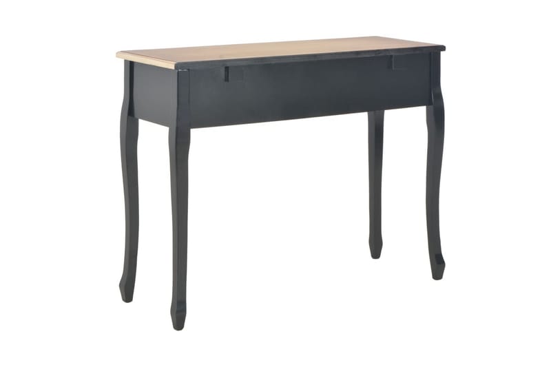 Konsolbord med 3 lådor svart - Svart - Möbler - Bord & matgrupper - Avlastningsbord - Konsolbord & sidobord