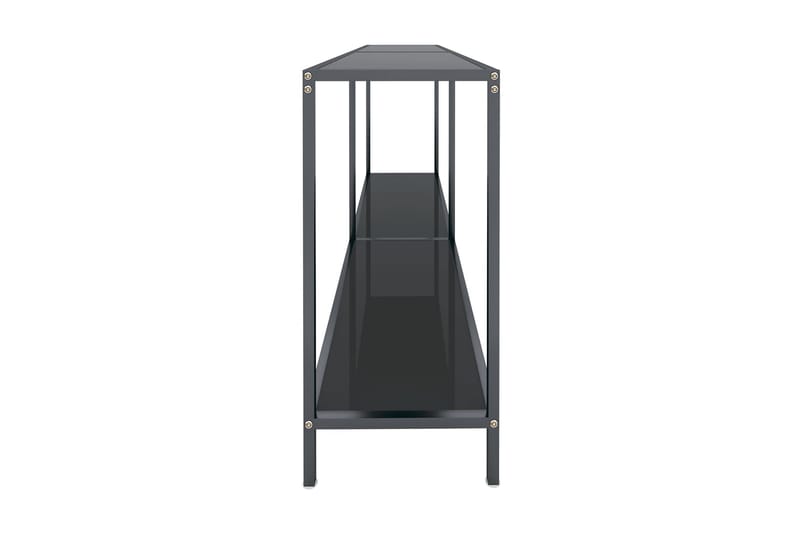 Konsolbord svart 160x35x75 cm härdat glas - Svart - Möbler - Bord & matgrupper - Avlastningsbord - Konsolbord & sidobord
