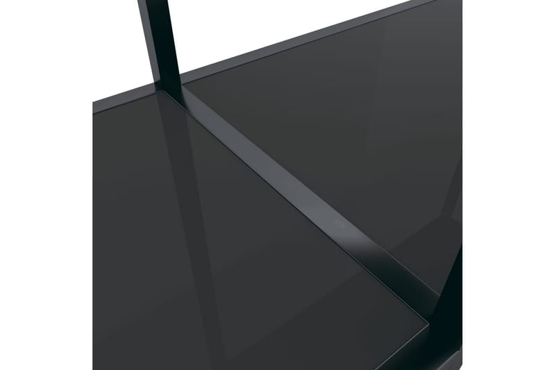 Konsolbord svart 160x35x75 cm härdat glas - Svart - Möbler - Bord & matgrupper - Avlastningsbord - Konsolbord & sidobord