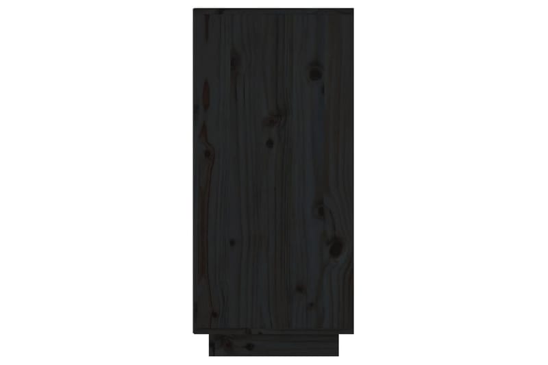Konsolbord svart 60x34x75 cm massiv furu - Svart - Möbler - Bord & matgrupper - Avlastningsbord - Konsolbord & sidobord