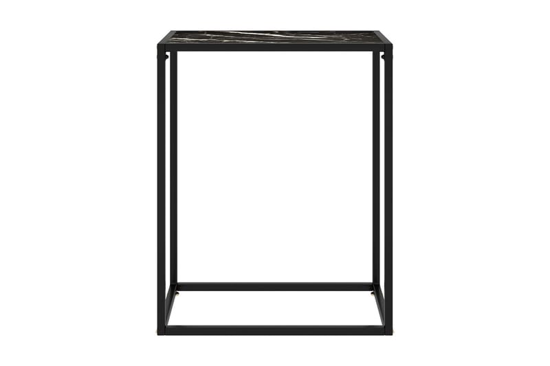Konsolbord svart 60x35x75 cm härdat glas - Svart - Möbler - Bord & matgrupper - Avlastningsbord - Konsolbord & sidobord