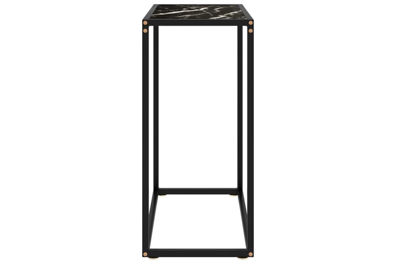 Konsolbord svart 60x35x75 cm härdat glas - Svart - Möbler - Bord & matgrupper - Avlastningsbord - Konsolbord & sidobord
