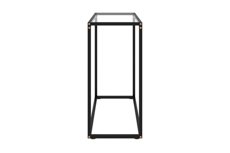 Konsolbord transparent 80x35x75 cm härdat glas - Transparent - Möbler - Bord & matgrupper - Avlastningsbord - Konsolbord & sidobord