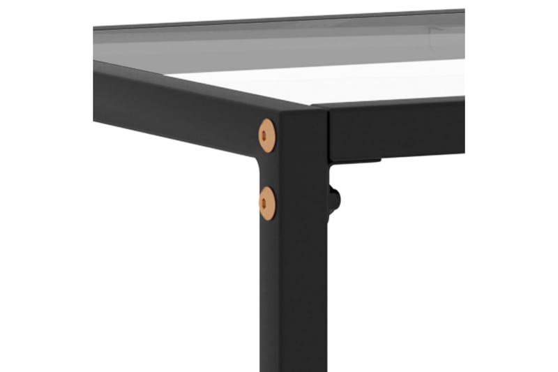 Konsolbord transparent 80x35x75 cm härdat glas - Transparent - Möbler - Bord & matgrupper - Avlastningsbord - Konsolbord & sidobord