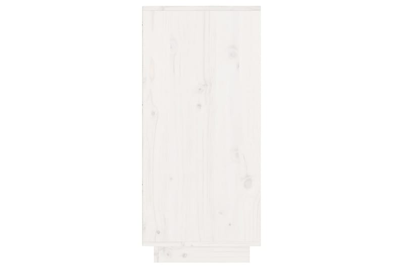 Konsolbord vit 60x34x75 cm massiv furu - Vit - Möbler - Bord & matgrupper - Avlastningsbord - Konsolbord & sidobord