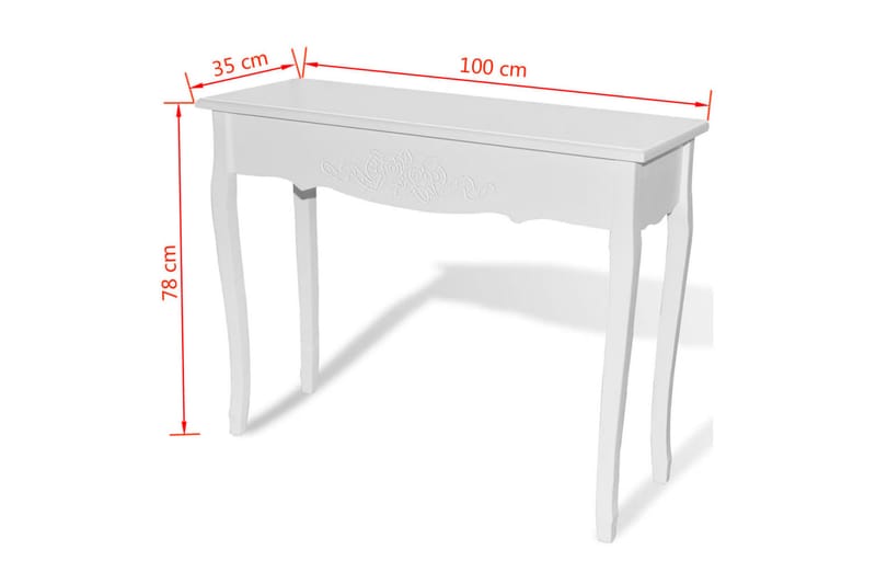 Konsolbord vit - Vit - Hallbord - Konsolbord & sidobord