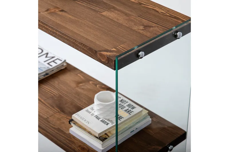 Legenrisk Avlastningsbord 90 cm - Valnöt - Möbler - Bord & matgrupper - Avlastningsbord - Konsolbord & sidobord