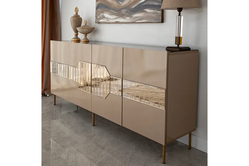 Lissione Konsollbord 180 cm - Brons - Förvaring - Förvaringsmöbler - Sideboard & skänk