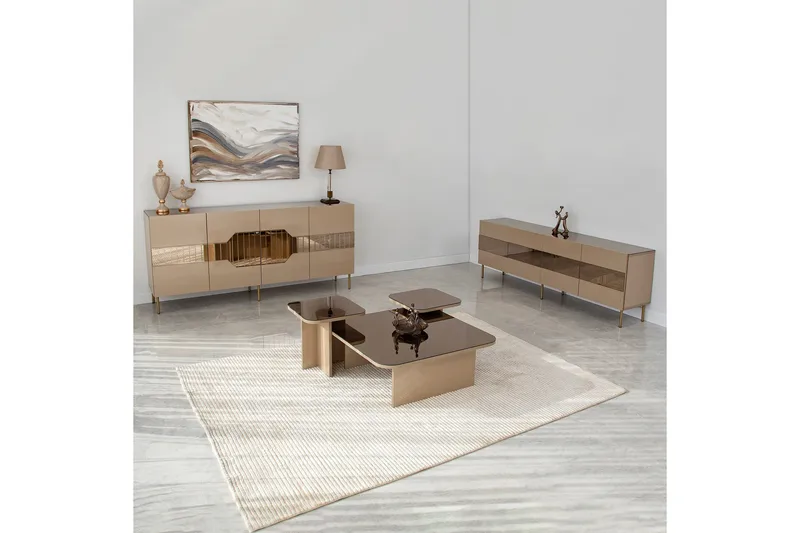 Lissione Konsollbord 180 cm - Brons - Förvaring - Förvaringsmöbler - Sideboard & skänk