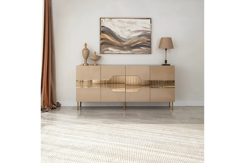 Lissione Konsollbord 180 cm - Brons - Förvaring - Förvaringsmöbler - Sideboard & skänk