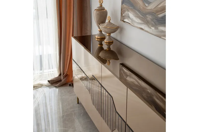 Lissione Konsollbord 180 cm - Brons - Förvaring - Förvaringsmöbler - Sideboard & skänk