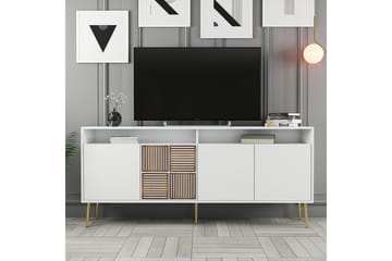 Lissione Konsollbord 180 cm - Guld/Vit - Förvaring - Förvaringsmöbler - Sideboard & skänk