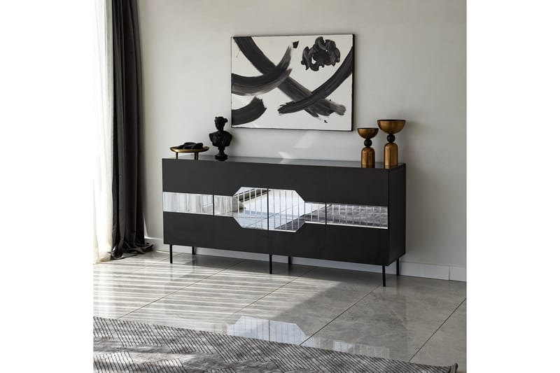 Lissione Konsollbord 180 cm - Svart - Förvaring - Förvaringsmöbler - Sideboard & skänk