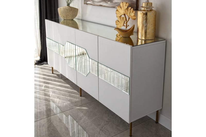 Lissione Konsollbord 180 cm - Vit - Förvaring - Förvaringsmöbler - Sideboard & skänk