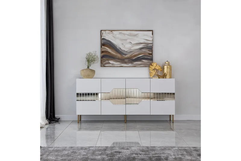 Lissione Konsollbord 180 cm - Vit - Förvaring - Förvaringsmöbler - Sideboard & skänk