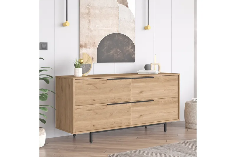 Liyakat Konsollbord 160 cm - Valnöt - Möbler - Bord & matgrupper - Avlastningsbord - Konsolbord & sidobord