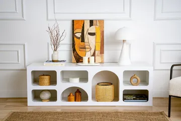 Lorin Konsollbord 160 cm - Vit - Förvaring - Förvaringsmöbler - Sideboard & skänk
