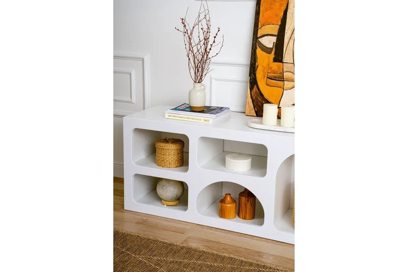 Lorin Konsollbord 160 cm - Vit - Förvaring - Förvaringsmöbler - Sideboard & skänk