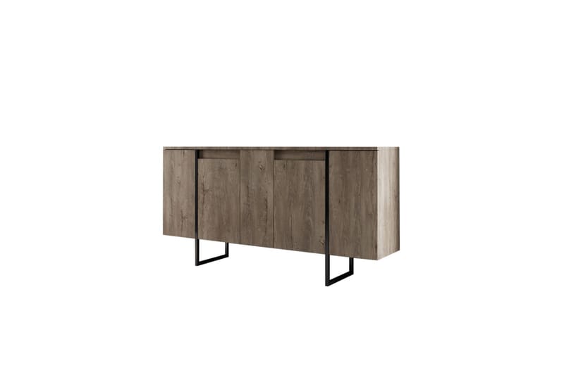 Luxe Konsollbord 160 cm - Brun/Svart - Förvaring - Förvaringsmöbler - Sideboard & skänk