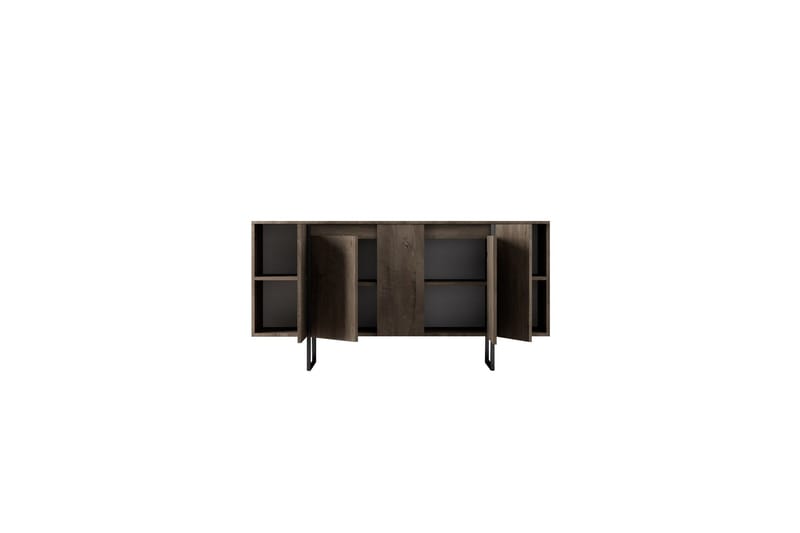 Luxe Konsollbord 160 cm - Brun/Svart - Förvaring - Förvaringsmöbler - Sideboard & skänk
